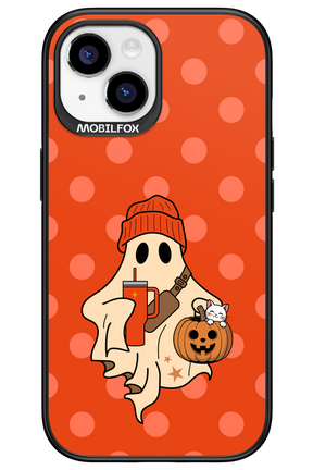 Ghost Girl (Orange) - Apple iPhone 15