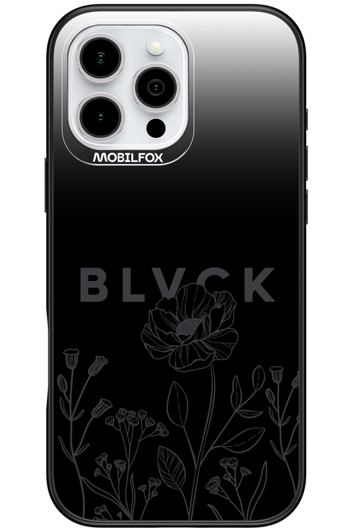 Black Flowers - Apple iPhone 16 Pro Max