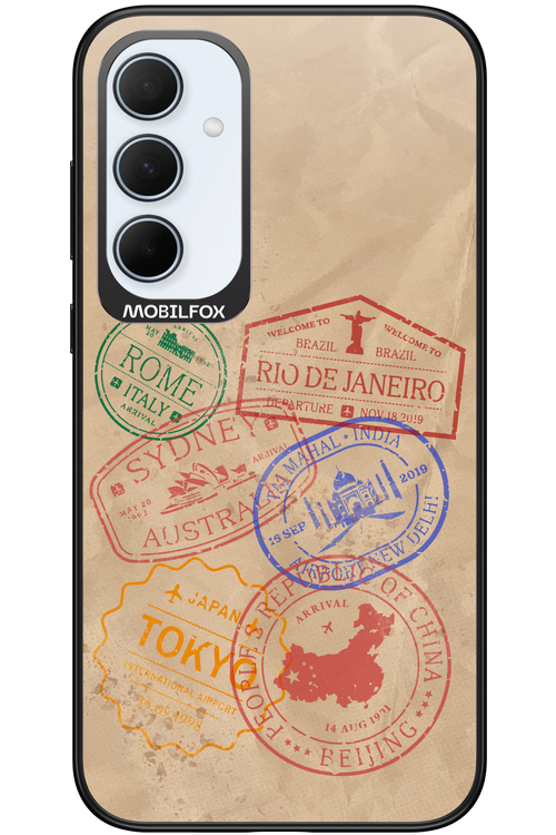 Travel Stamps 2.0 - Samsung Galaxy A35