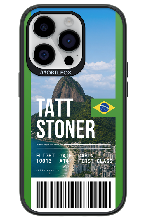 TATT STONER (fly ticket) 2.0 - Apple iPhone 14 Pro