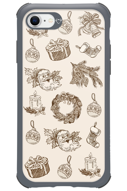 Christmas Paper - Apple iPhone SE 2022