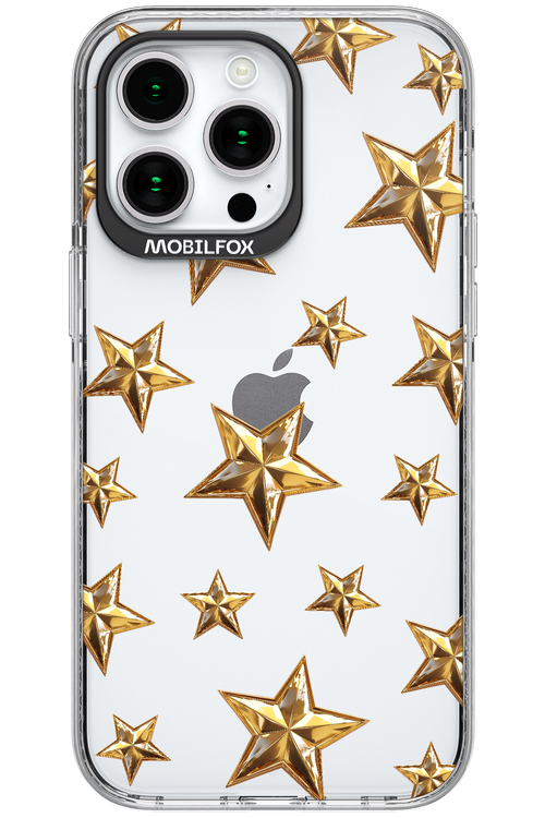 Gold Stars - Apple iPhone 15 Pro Max