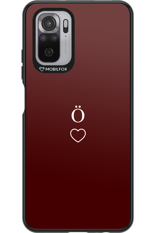 O Burgundia II 2.0 - Xiaomi Redmi Note 10