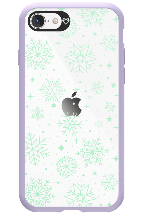 Tiffany's Snowflakes - Apple iPhone SE 2020