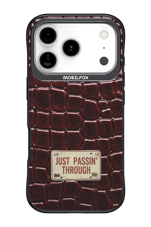 Just passin through 2.0 - Apple iPhone 17 Pro