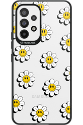 Smiley Flowers Transparent - Samsung Galaxy A53