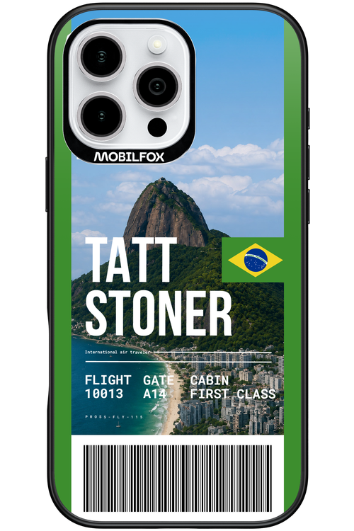 TATT STONER (fly ticket) 2.0 - Apple iPhone 16 Pro Max