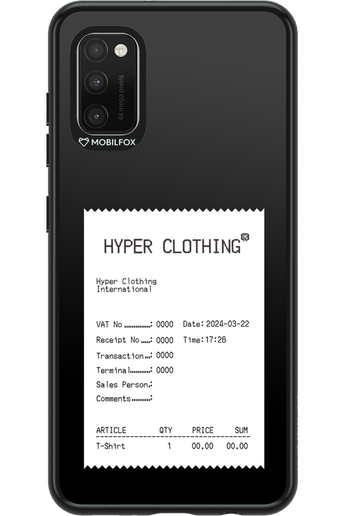 HYPER RECEIPT - Samsung Galaxy A41