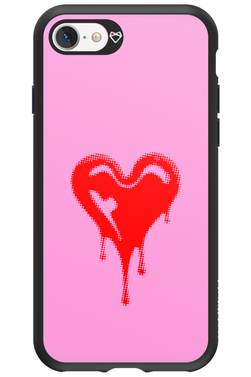 Heart Pink - Apple iPhone 7