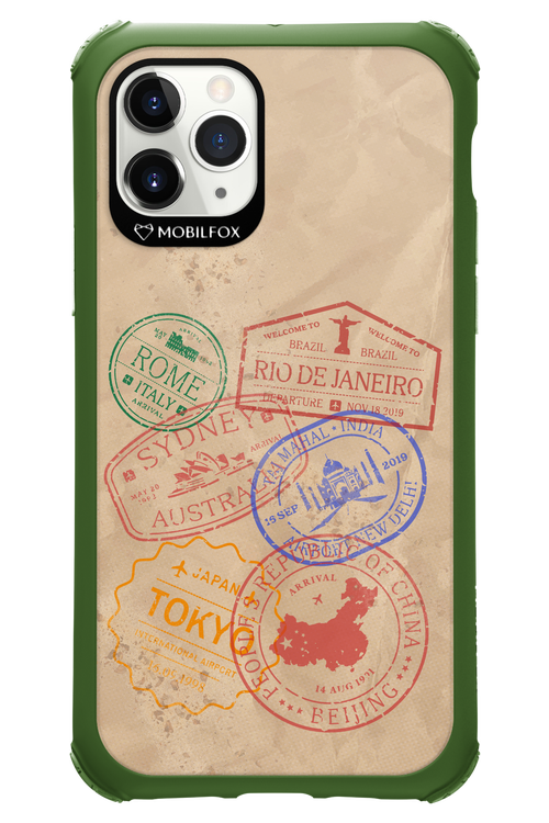Travel Stamps 2.0 - Apple iPhone 11 Pro