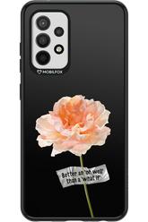 Flower Black - Samsung Galaxy A52 / A52 5G / A52s