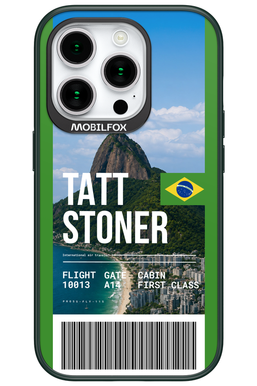 TATT STONER (fly ticket) 2.0 - Apple iPhone 15 Pro