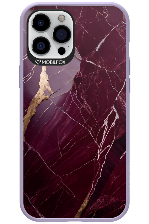 Burgundy Marble - Apple iPhone 12 Pro Max