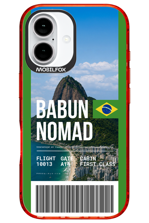 BABUN NOMAD (fly ticket) 2.0 - Apple iPhone 16