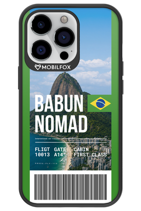 BABUN NOMAD (fly ticket) 2.0 - Apple iPhone 13 Pro