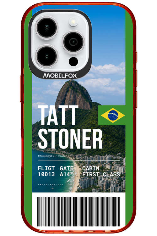 TATT STONER (fly ticket) 2.0 - Apple iPhone 16 Pro