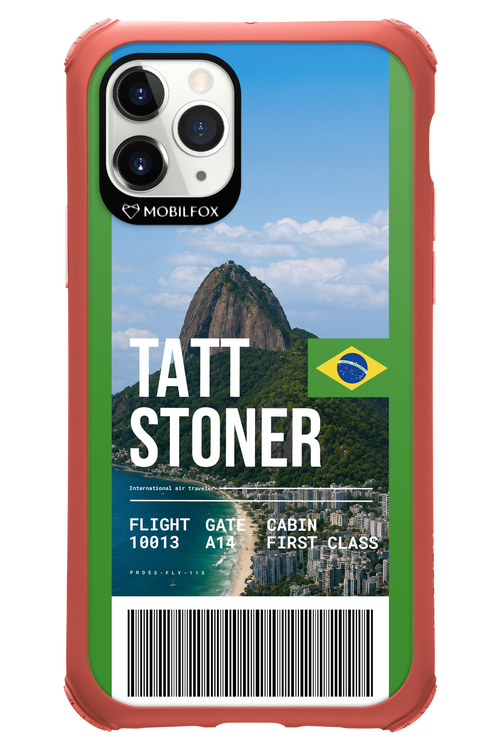 TATT STONER (fly ticket) 2.0 - Apple iPhone 11 Pro