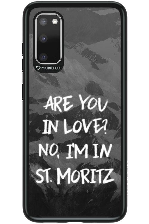 I'm in St. Moritz - Samsung Galaxy S20