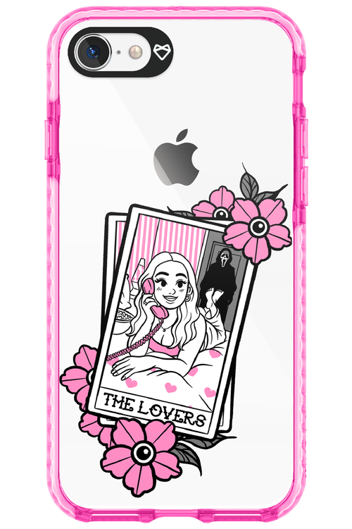 The Spooky Lovers (Transparent) - Apple iPhone 8