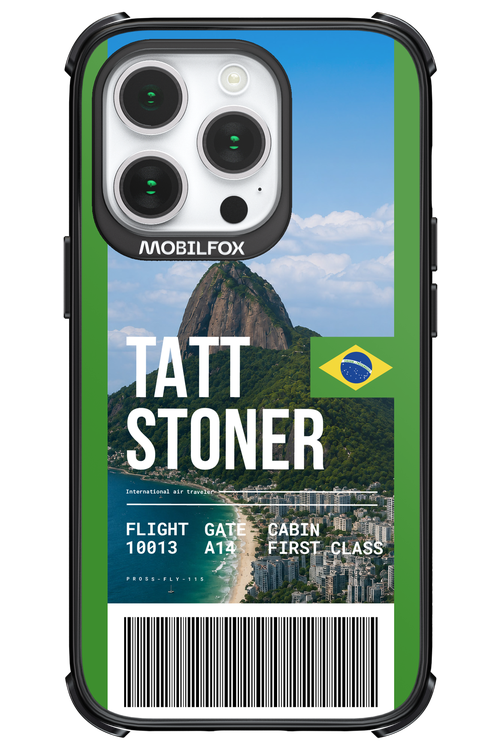 TATT STONER (fly ticket) 2.0 - Apple iPhone 14 Pro