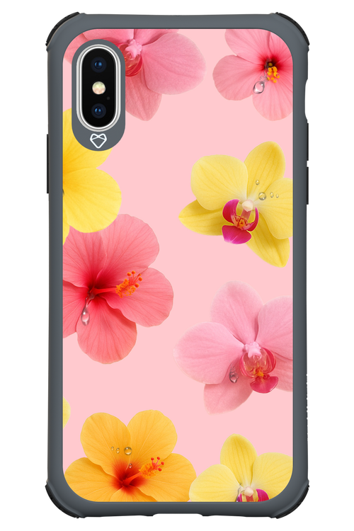 Sunset Flowers - Apple iPhone XS