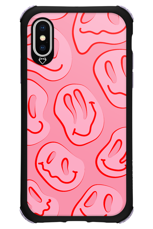 Bubblegum Smiley - Apple iPhone X