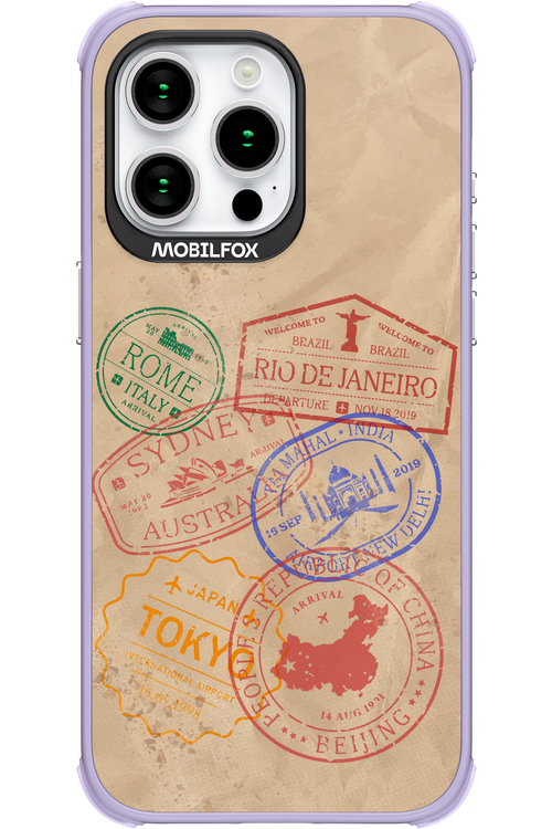 Travel Stamps 2.0 - Apple iPhone 15 Pro Max