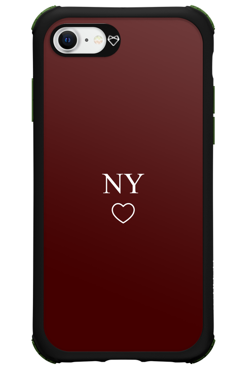 NY Burgundia 2.0 - Apple iPhone 7