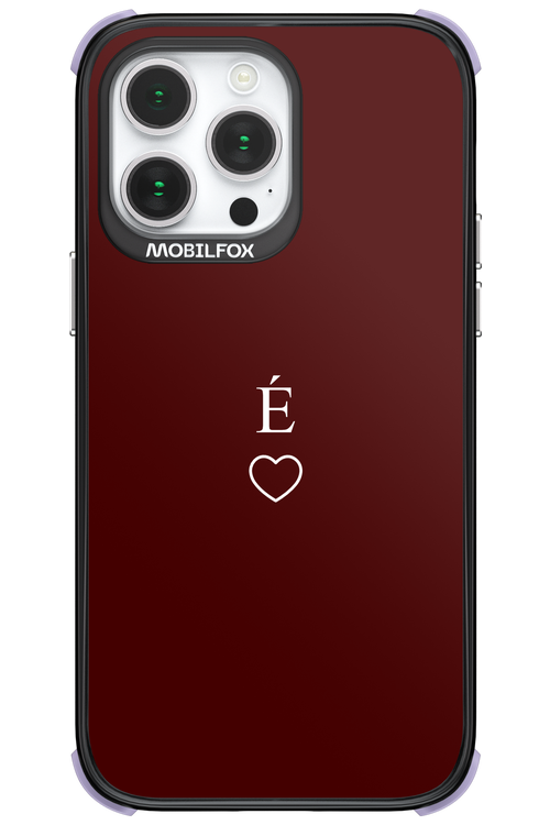 E Burgundia II 2.0 - Apple iPhone 14 Pro Max