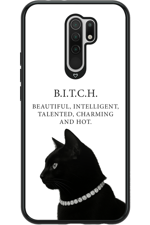 B. i. t. c. h. - Xiaomi Redmi 9