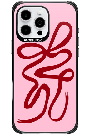 Burgundy Bow - Apple iPhone 16 Pro Max