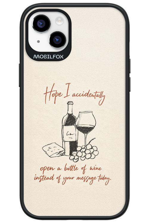 Bottle of wine 2.0 - Apple iPhone 14 Plus