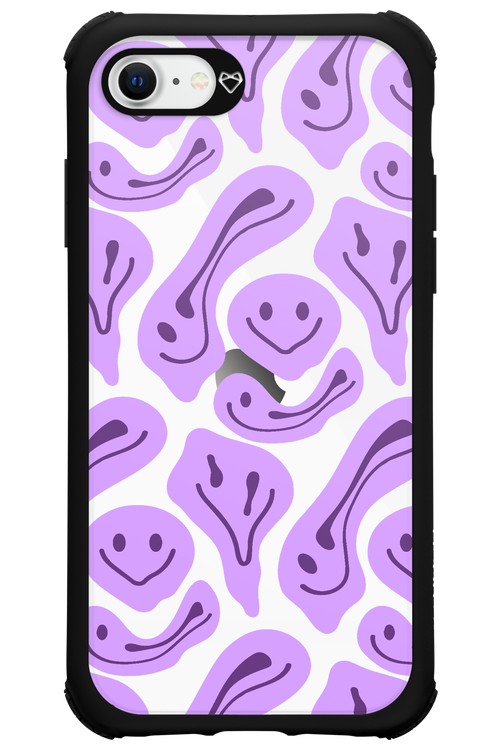 Fluid Smiley Purple - Apple iPhone SE 2022