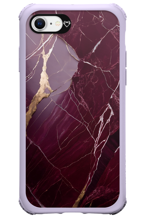 Burgundy Marble - Apple iPhone SE 2020