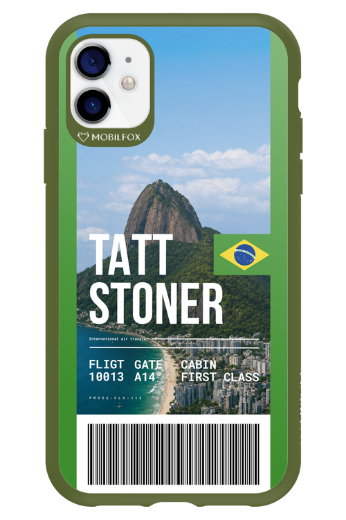 TATT STONER (fly ticket) 2.0 - Apple iPhone 11