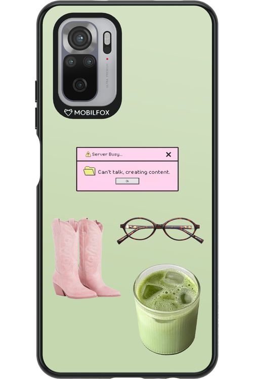 Matcha Babe - Xiaomi Redmi Note 10