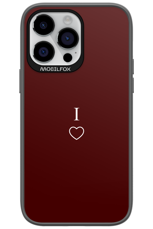 I Burgundia 2.0 - Apple iPhone 14 Pro Max