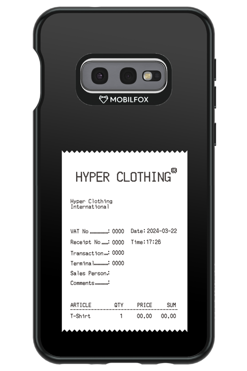 HYPER RECEIPT - Samsung Galaxy S10e