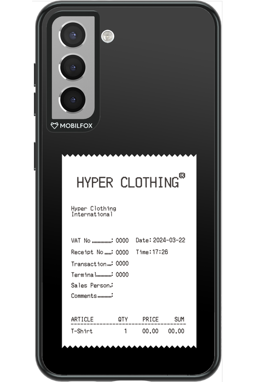 HYPER RECEIPT - Samsung Galaxy S21