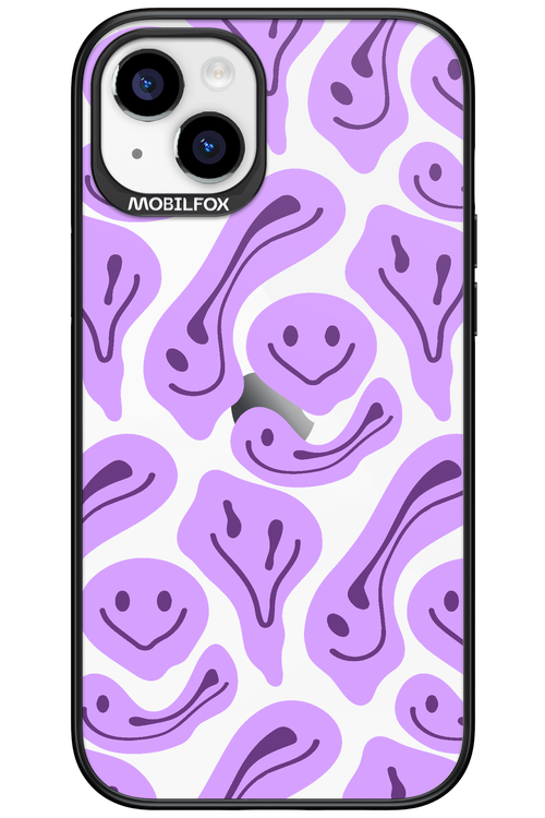 Fluid Smiley Purple - Apple iPhone 15 Plus