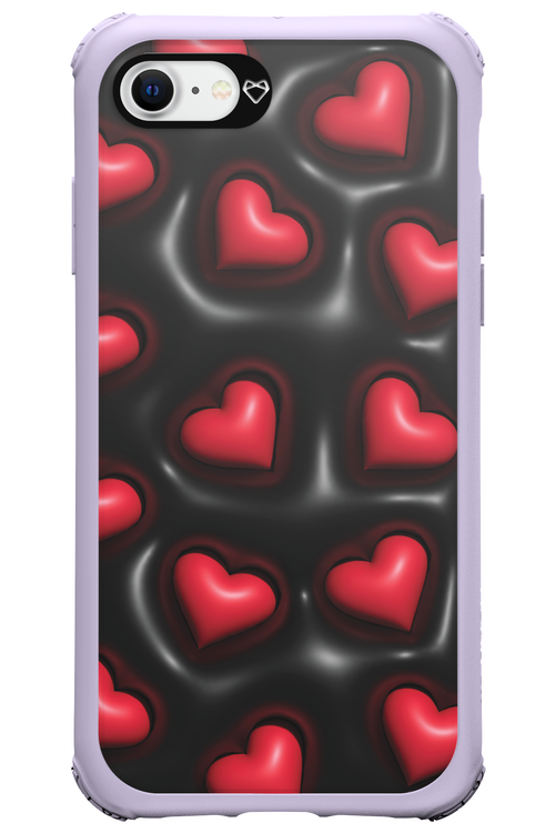 Hearts in love - Apple iPhone SE 2022