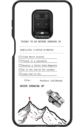 things to do before growing up - Xiaomi Redmi Note 9 Pro