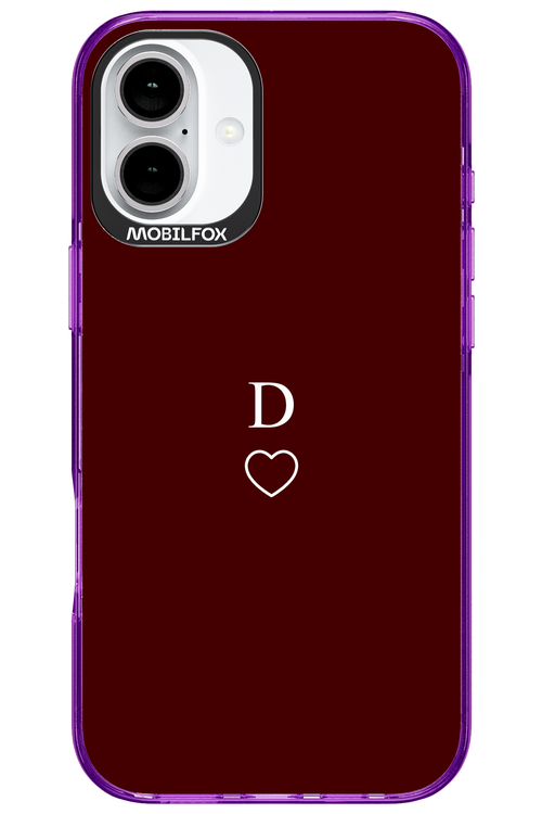 D Burgundia 2.0 - Apple iPhone 16 Plus