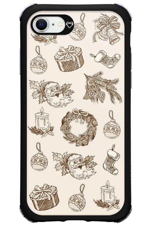 Christmas Paper - Apple iPhone SE 2022