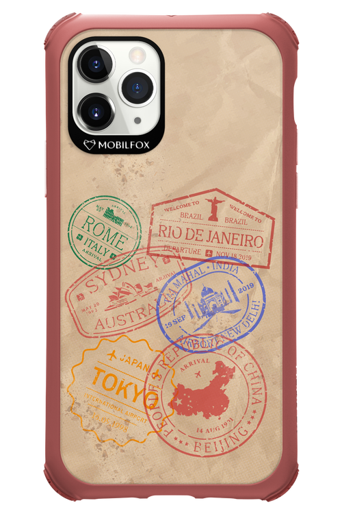 Travel Stamps 2.0 - Apple iPhone 11 Pro