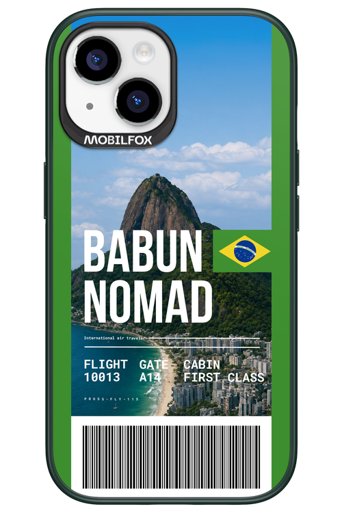 BABUN NOMAD (fly ticket) 2.0 - Apple iPhone 15