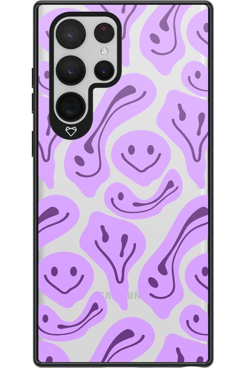 Fluid Smiley Purple - Samsung Galaxy S22 Ultra