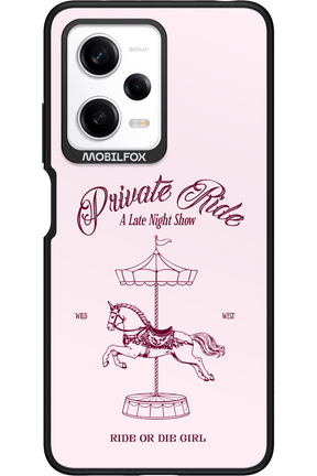 Private Ride 2.0 - Xiaomi Redmi Note 12 Pro 5G