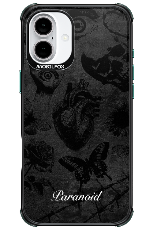 Paranoid (Black) - Apple iPhone 16 Plus