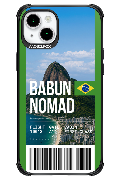 BABUN NOMAD (fly ticket) 2.0 - Apple iPhone 15 Plus